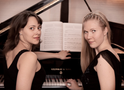 Piano duo with Anna-Mari